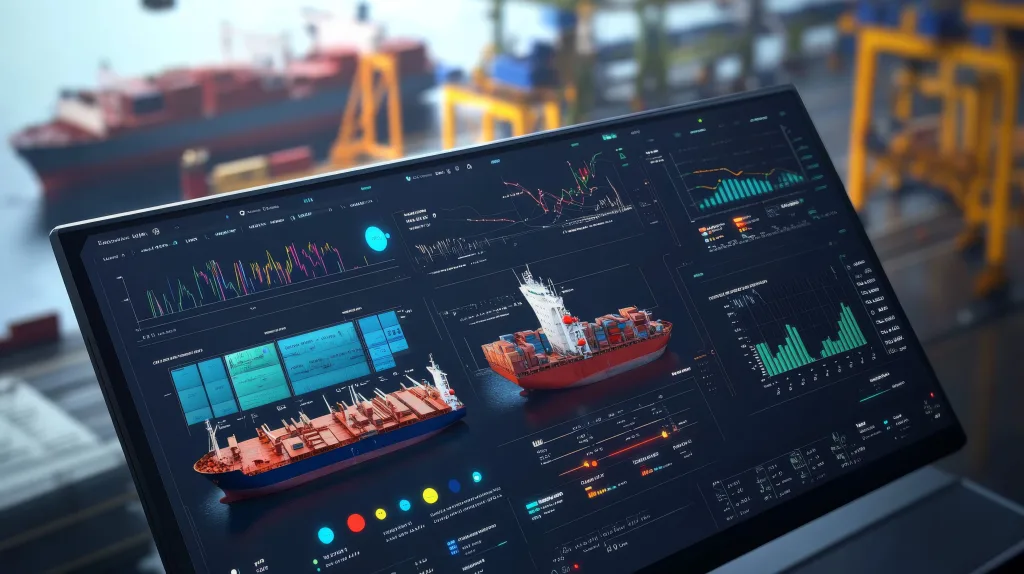 DIDI-chart-high-tech-monitor-maritime-data